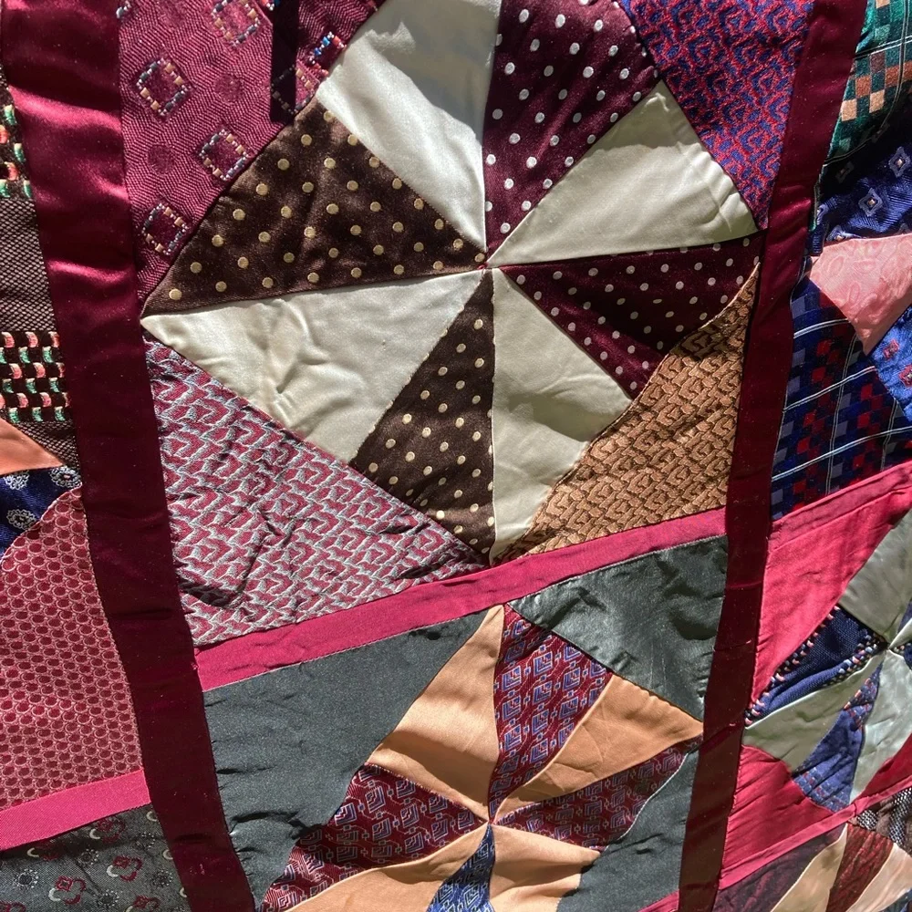 Quilt beautiful colors and patterns handmade